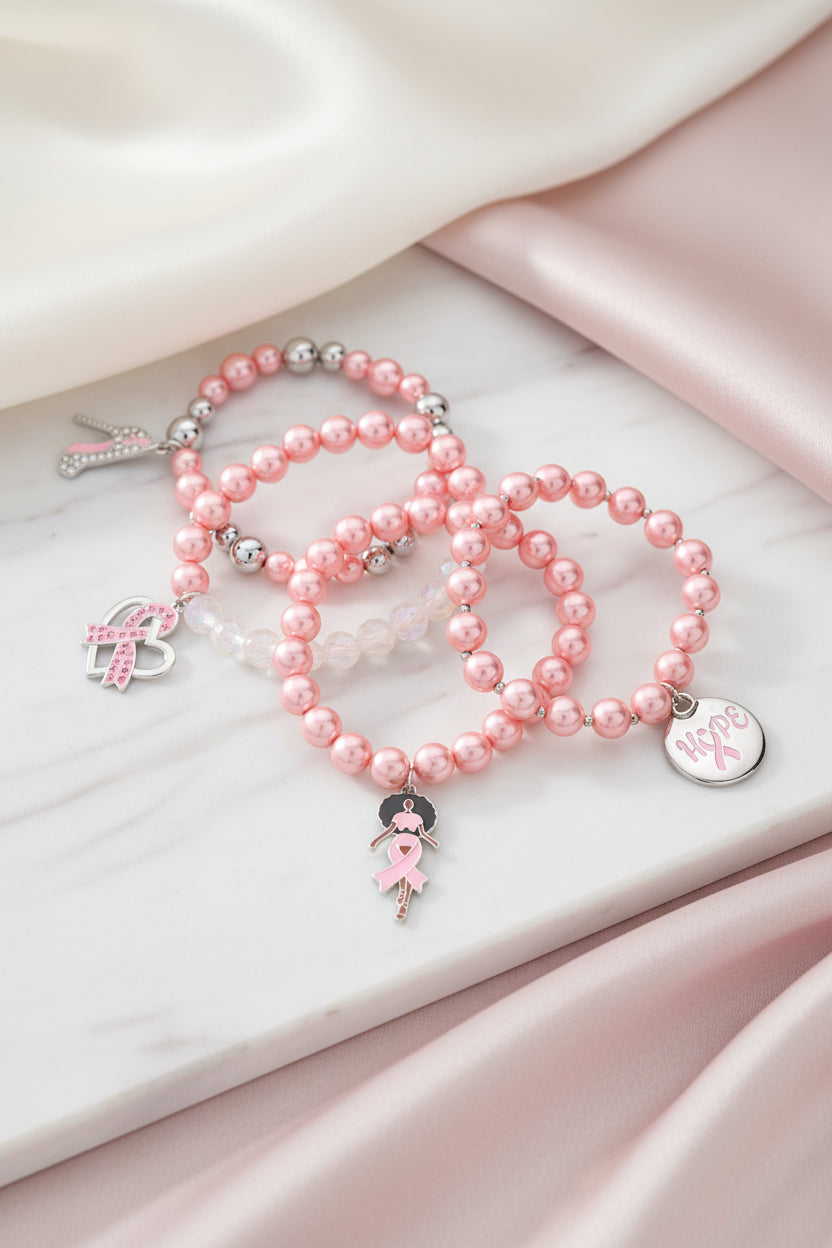 Pink with Charms