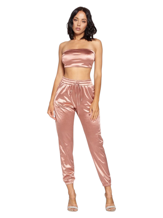 Tube Top Pant Set