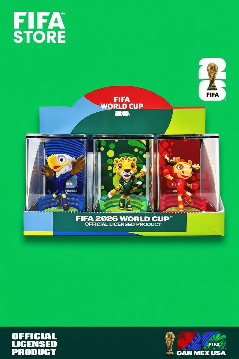 Fifa Licensed Mascot Figurines