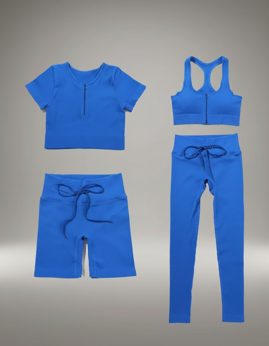 Seamless 4 Piece Yoga Set