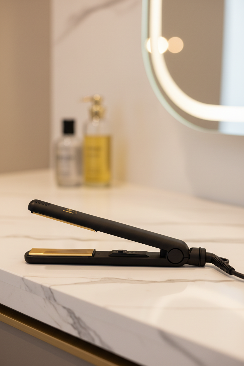 Ceramic Electric Flat Iron Combo