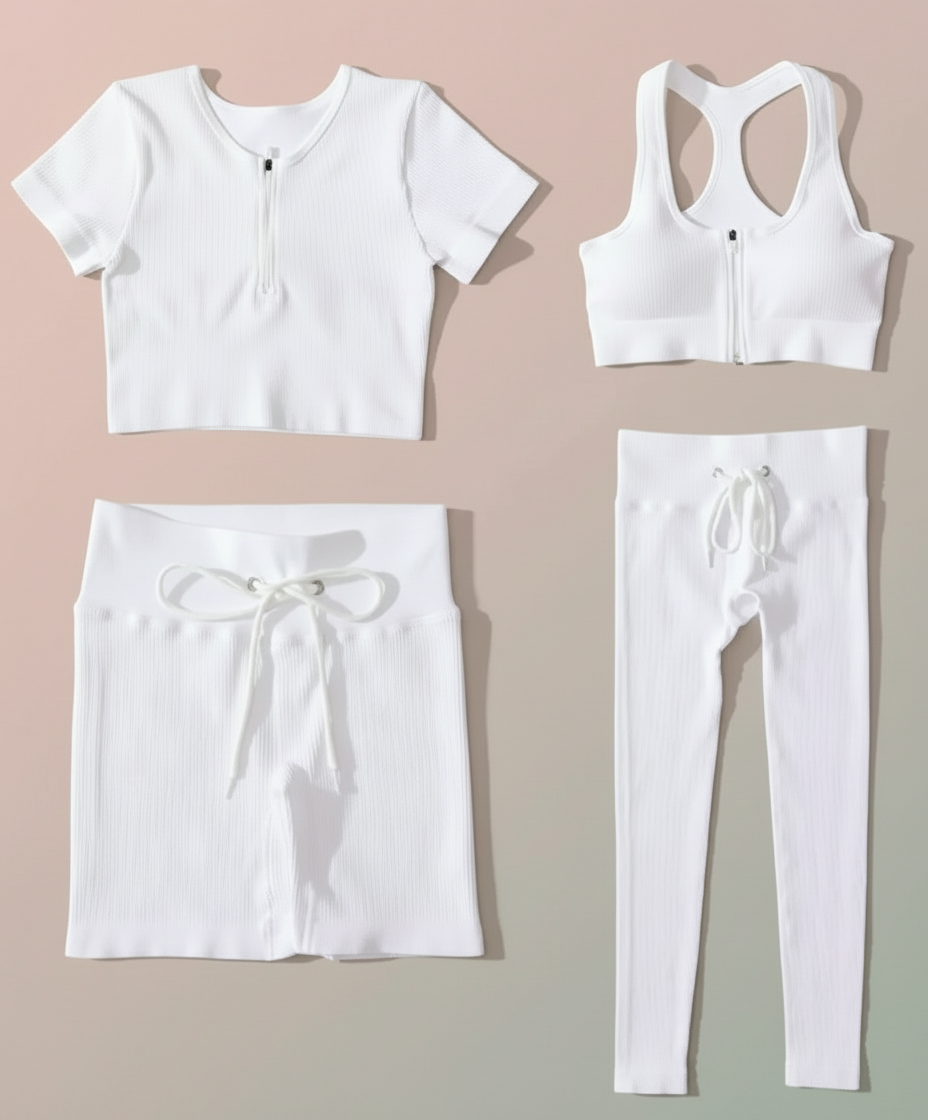 Seamless 4 Piece Yoga Set