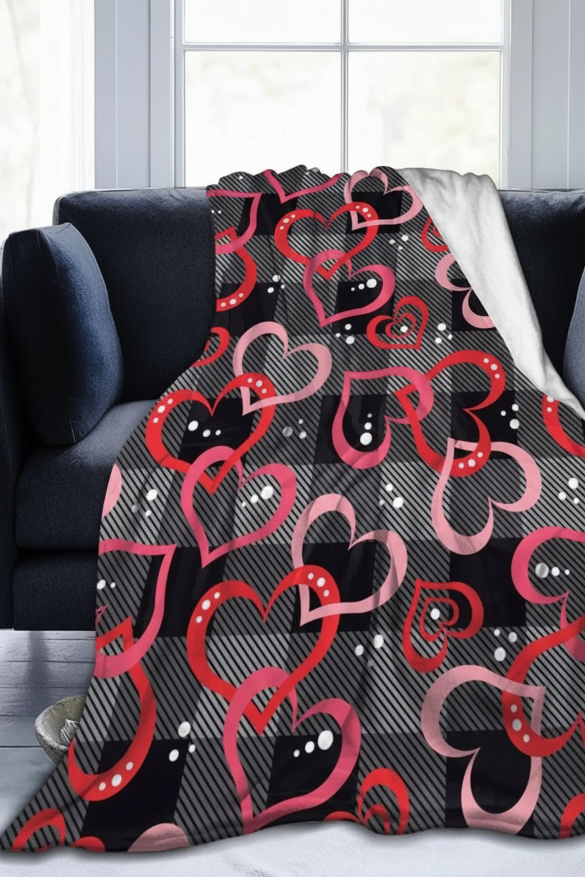 Valentines Throw Blanket