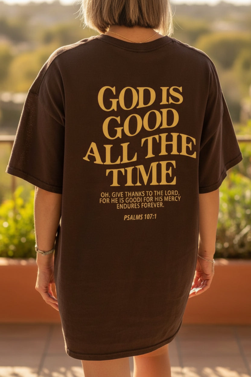 God Is Good Graphic Basic T-shirt