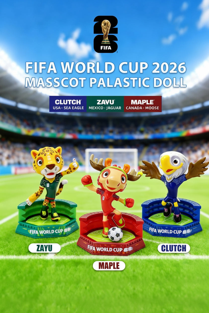 Fifa Licensed Mascot Figurines