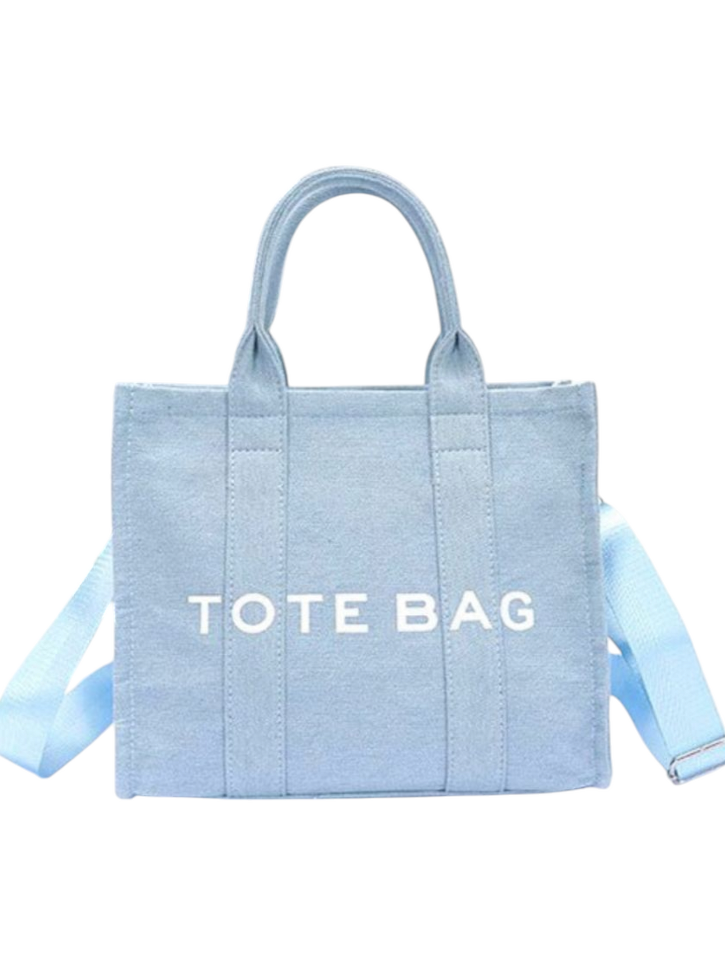 Denim Small Tote Bag