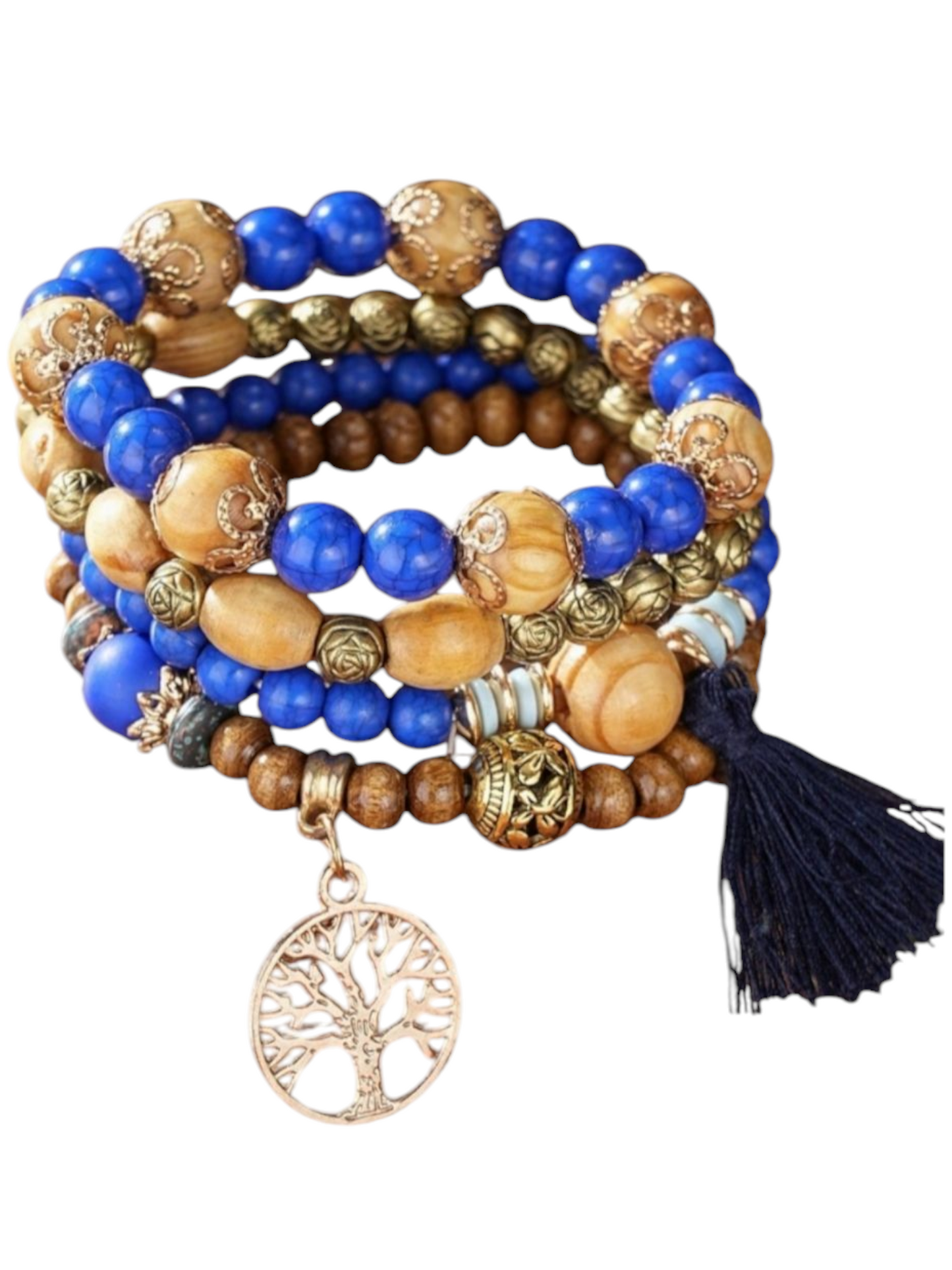 4 Pieces Bohemian Bracelet Set