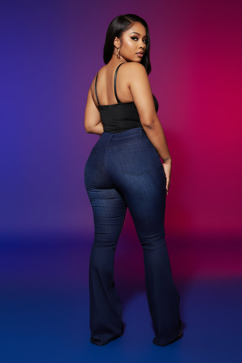 Heart Slim Bootcut Jeans