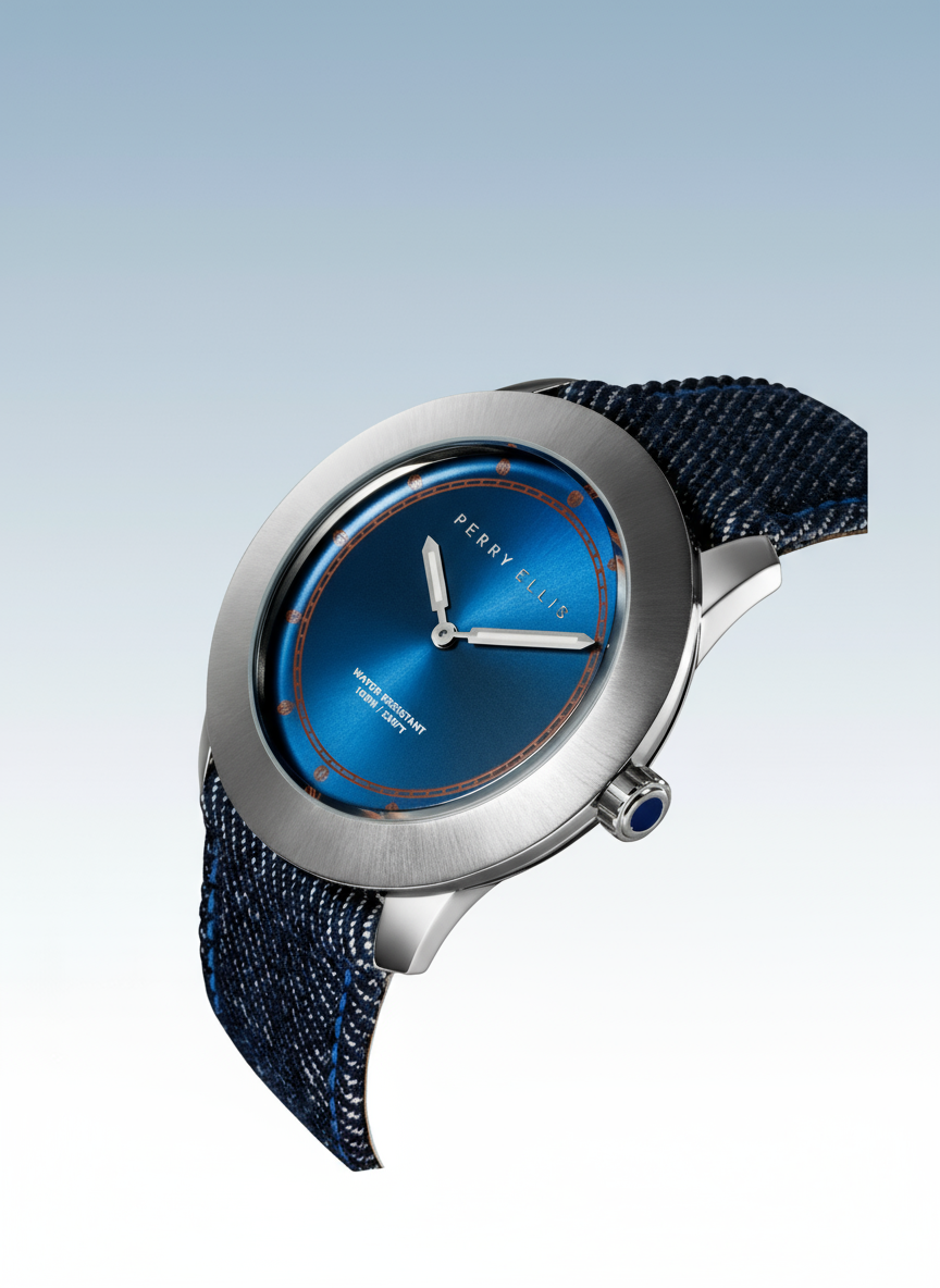 Perry Ellis New Slim Line Unisex Watch