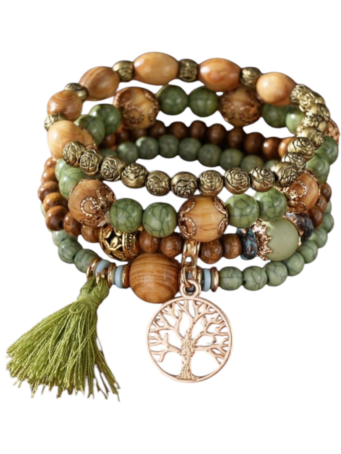 4 Pieces Bohemian Bracelet Set