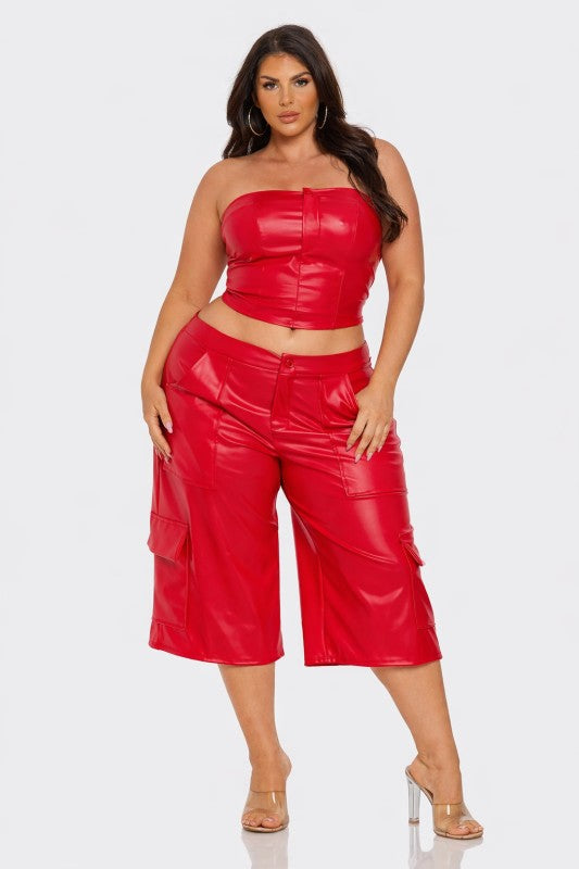 Cargo Bermuda Pant Set
