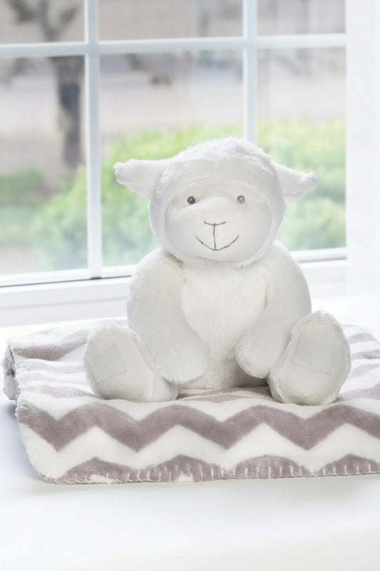 Plush Animal & Blanket