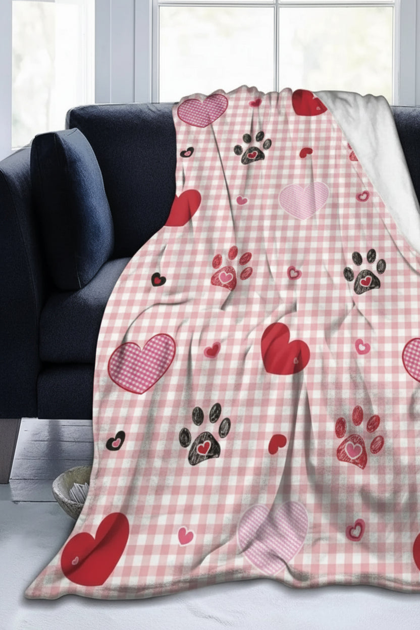 Valentines Throw Blanket