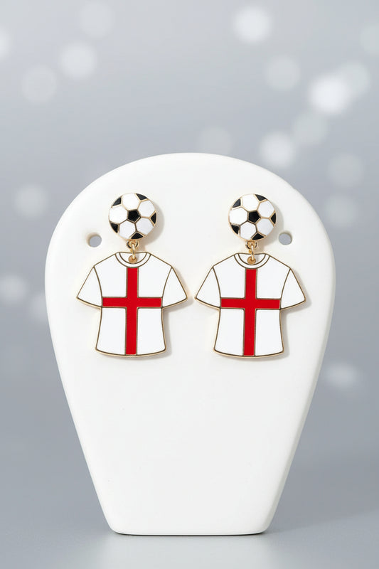 Fifa Jersey Drop Earrings