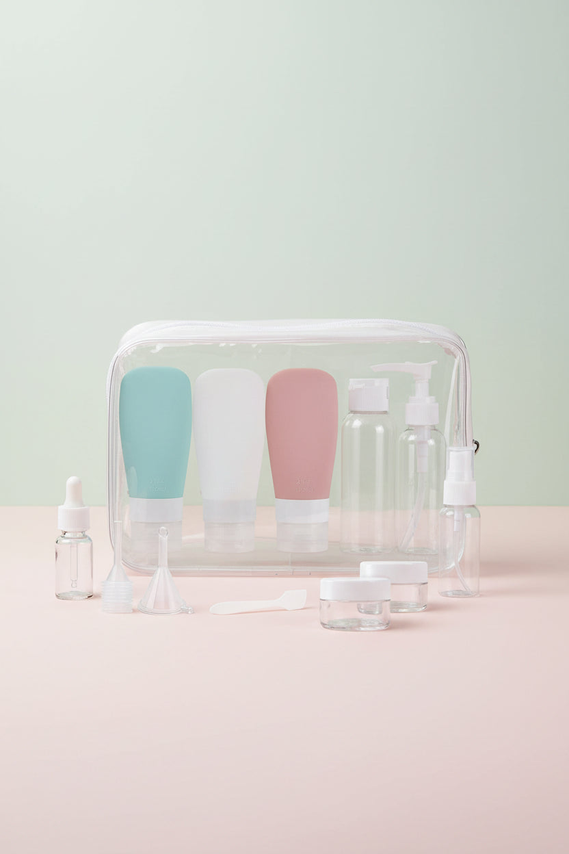 11-Piece Portable Travel Bottle Set