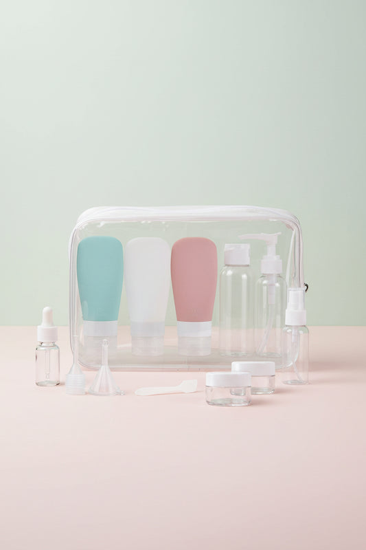 11-Piece Portable Travel Bottle Set