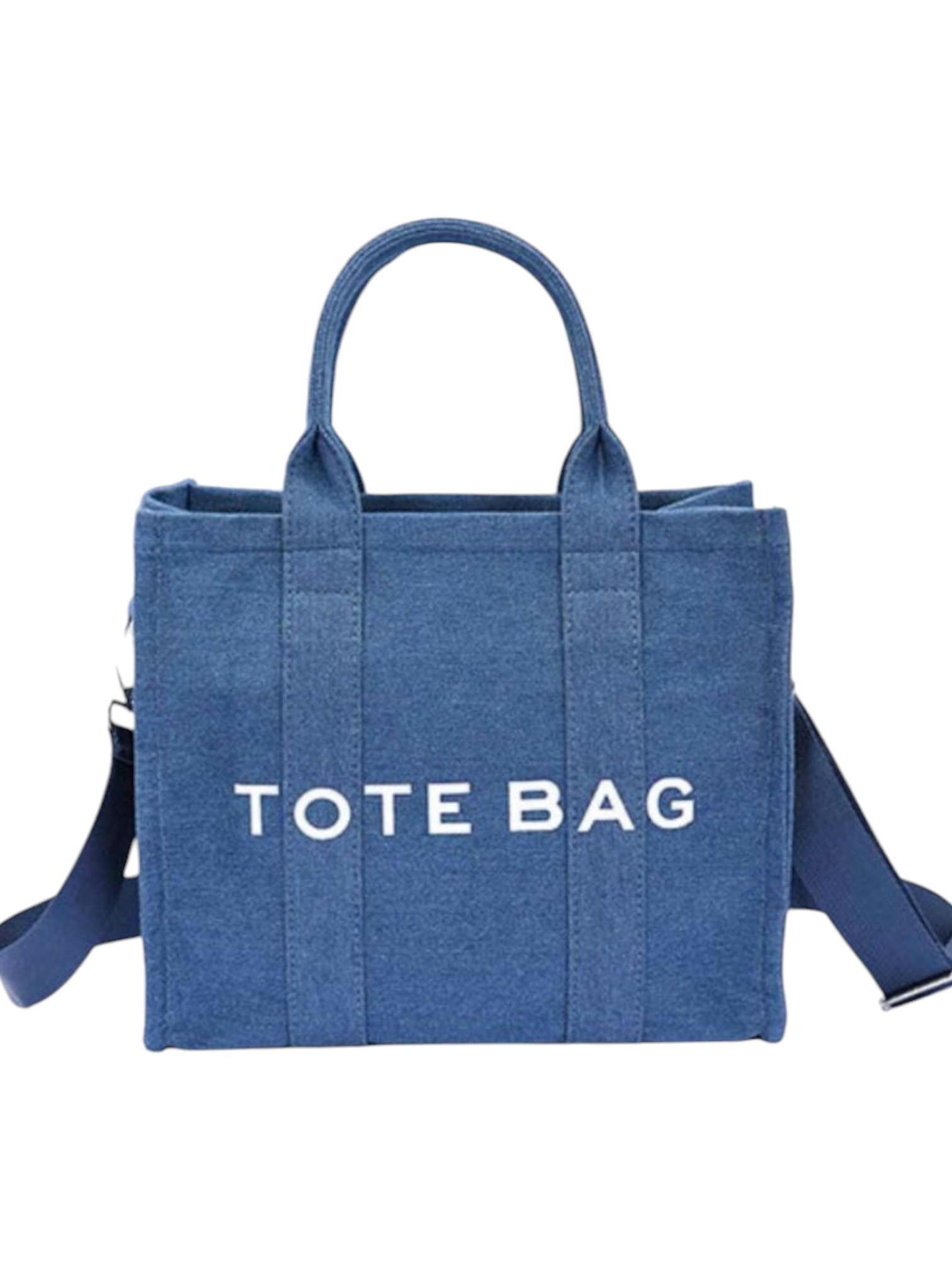 Denim Small Tote Bag