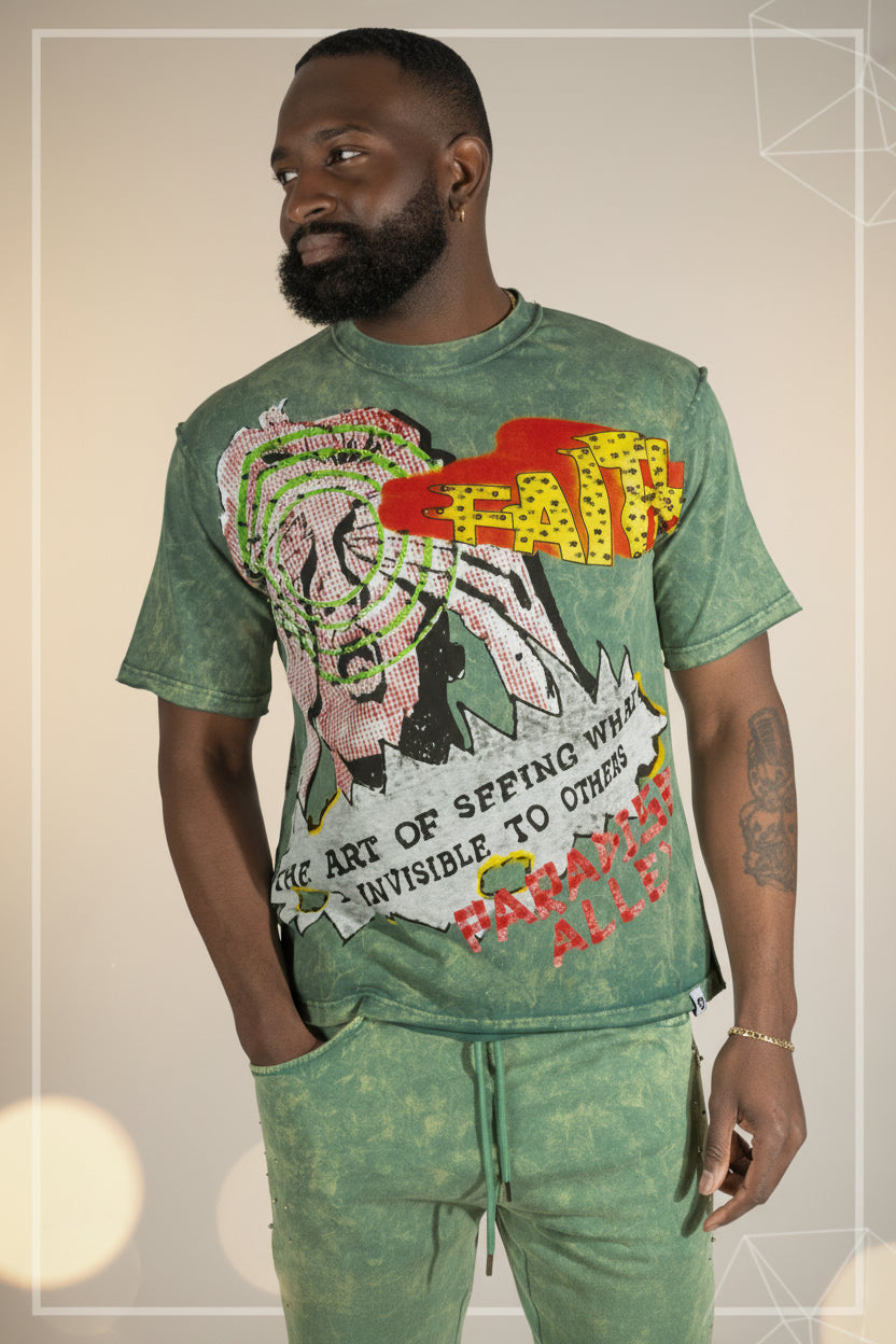WALK BY FAITH BOXED TEE