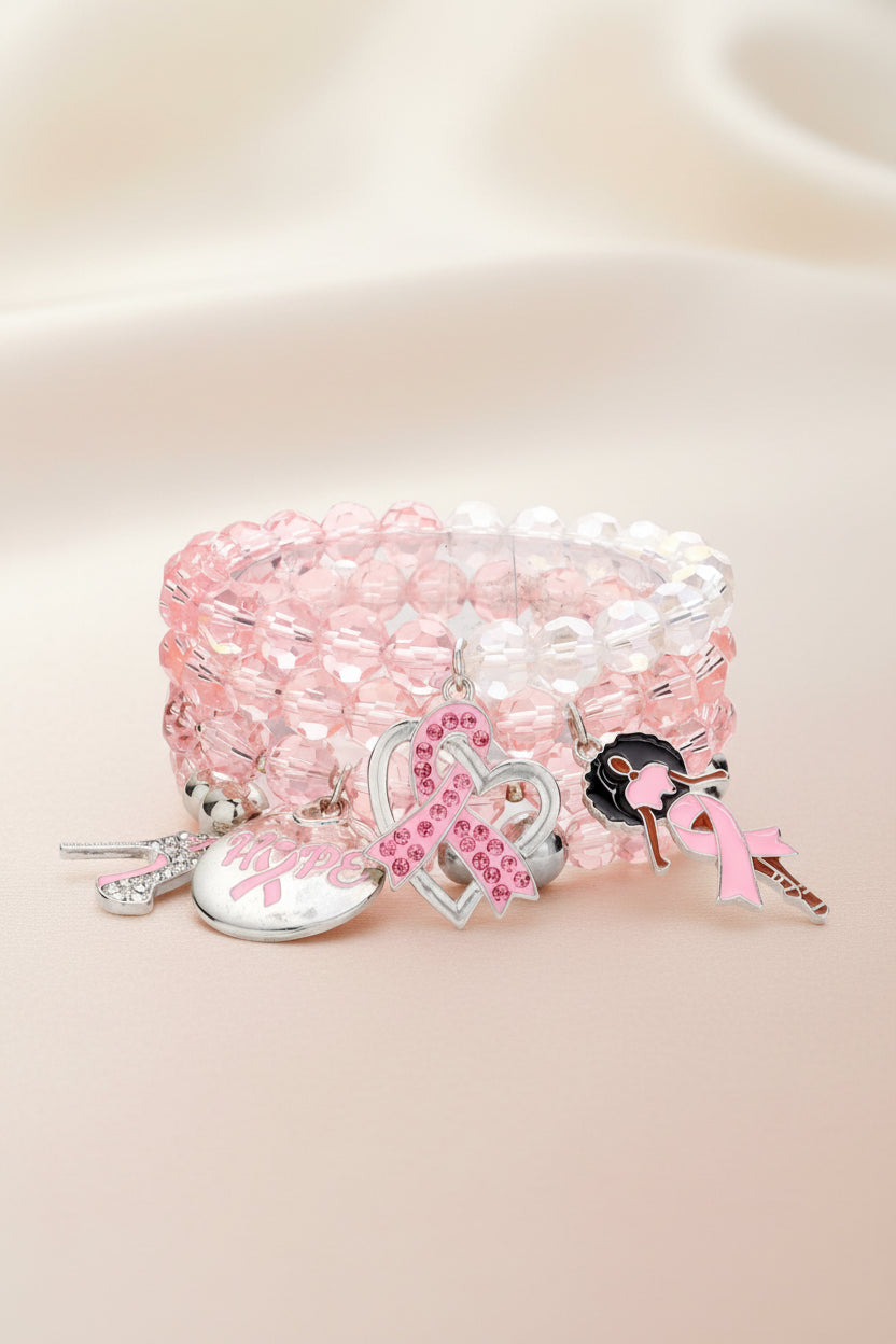 Pink with Charms