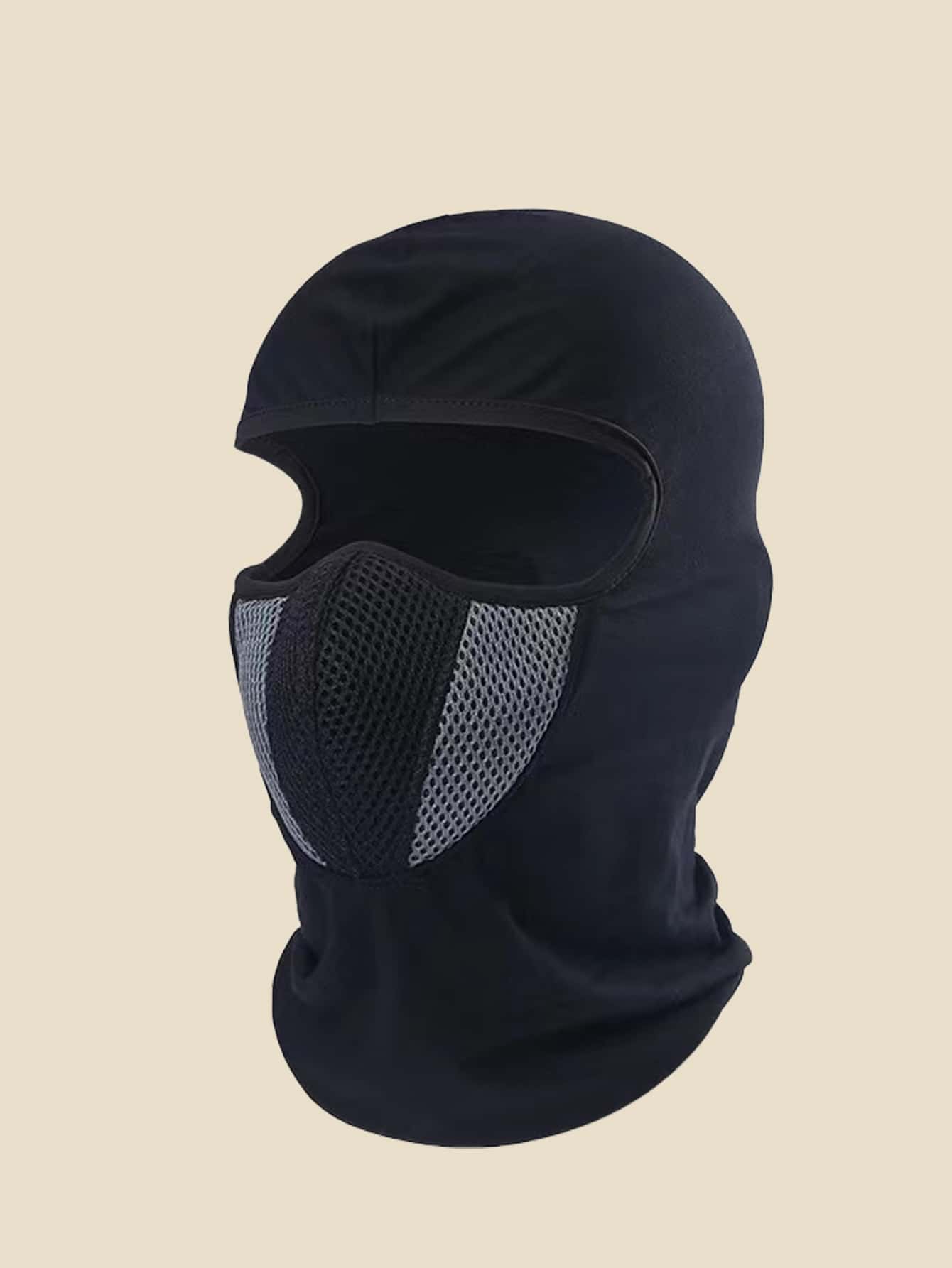 Men Solid Hat Neck Gaiter