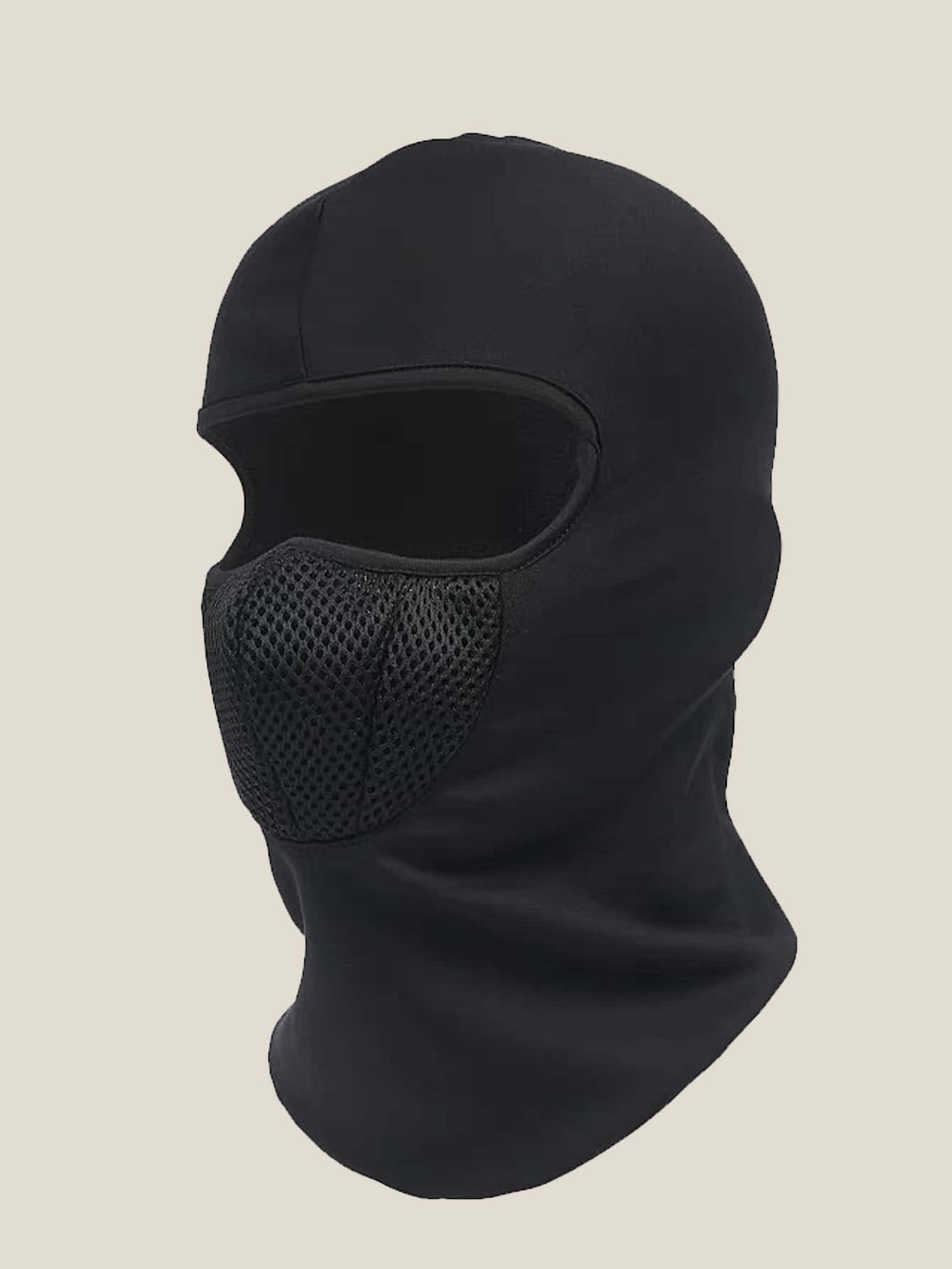 Men Solid Hat Neck Gaiter