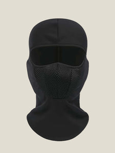 Men Solid Hat Neck Gaiter