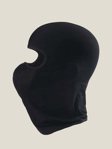 Men Solid Hat Neck Gaiter