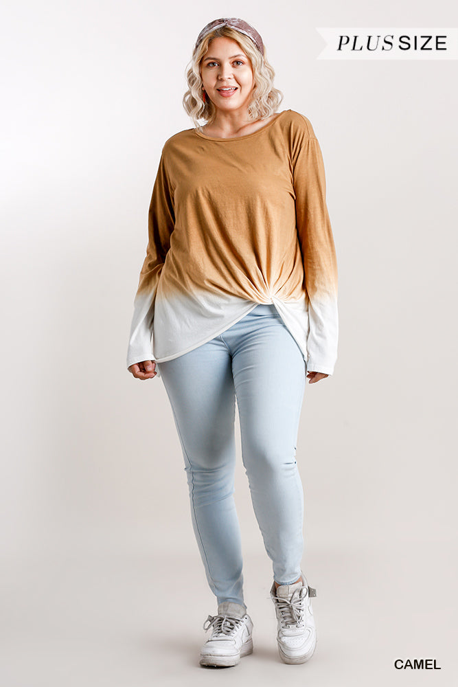 Ombre Long Sleeve Top 1