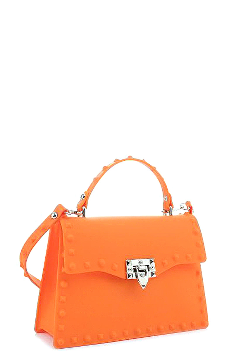 Jelly Stud Buckle Crossbody