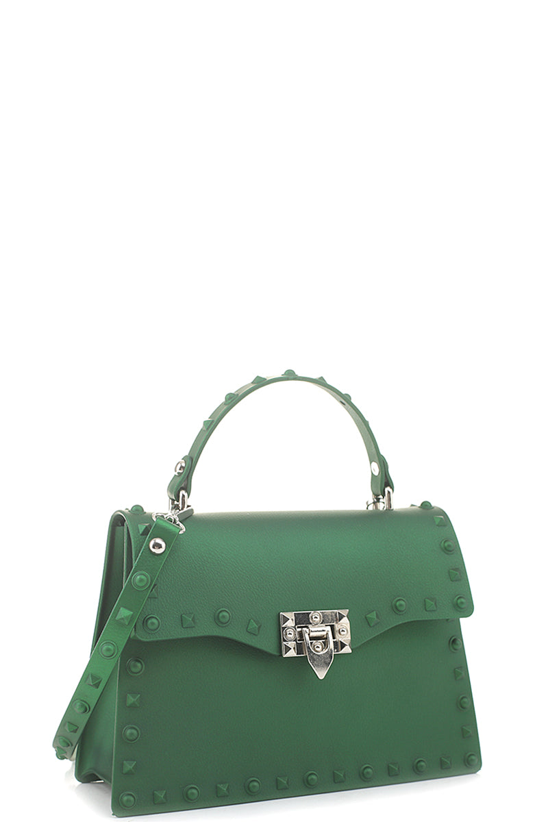 Jelly Stud Buckle Crossbody