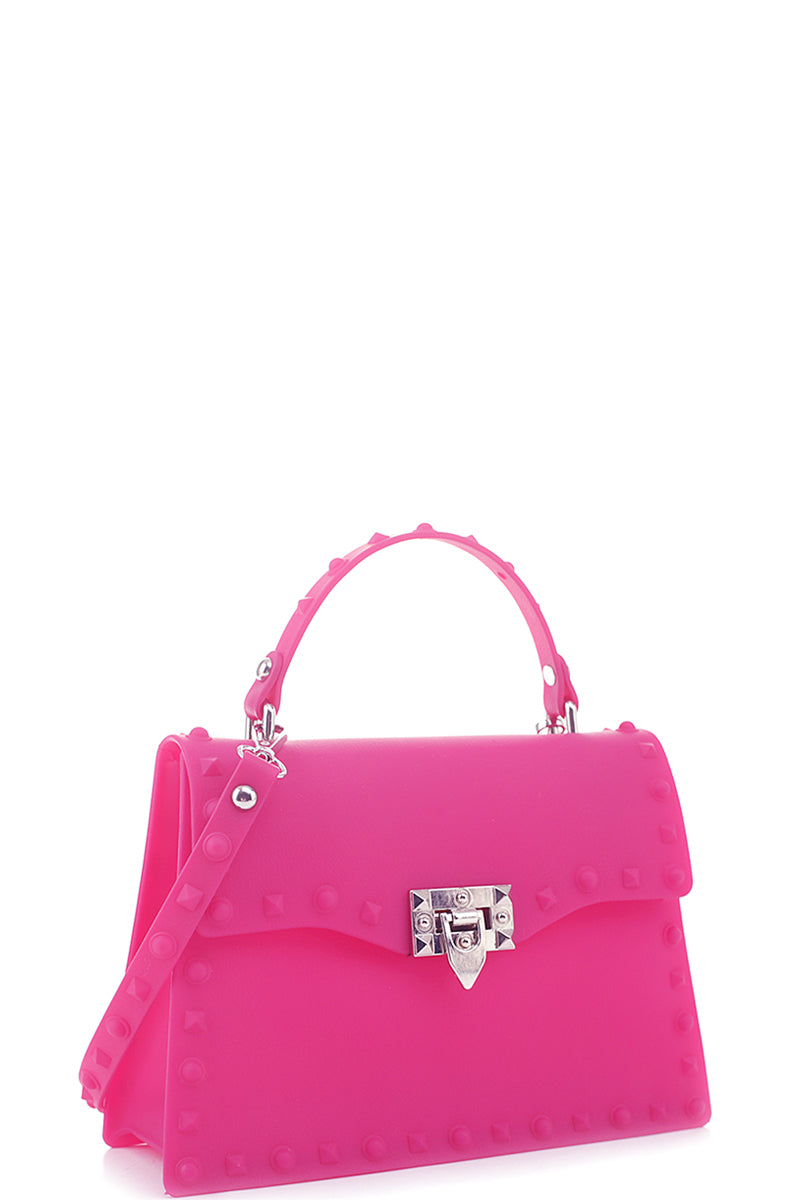 Jelly Stud Buckle Crossbody