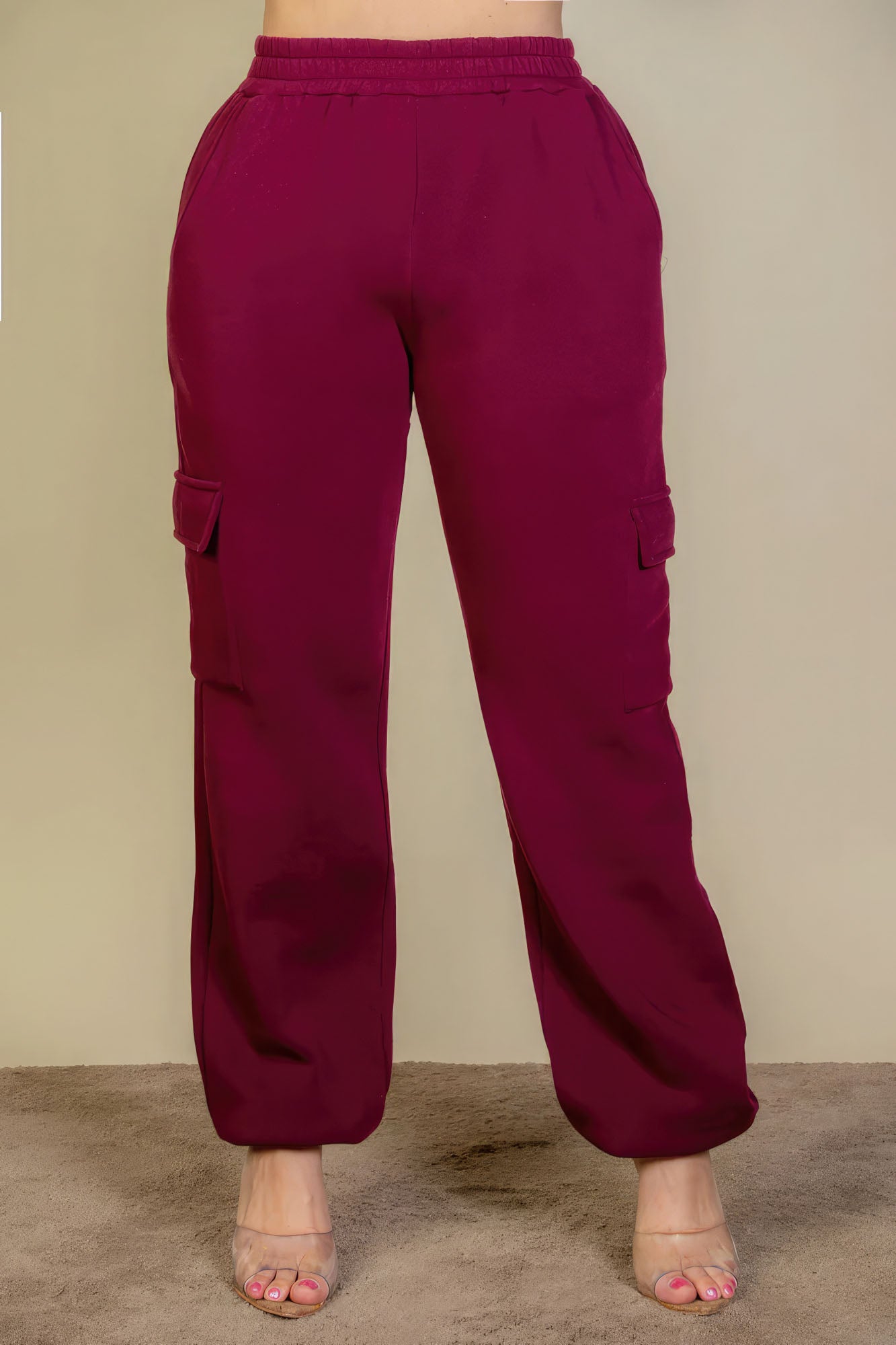 Drawstring Waist Sweatpants