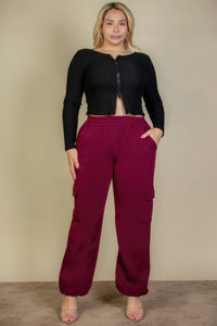 Drawstring Waist Sweatpants