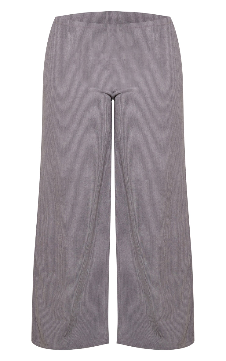 Cord Wide Leg Trousers